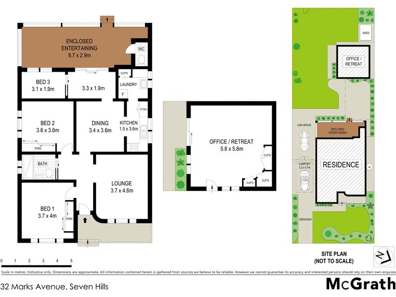 32 Marks Avenue, Seven Hills NSW 2147 Floorplan