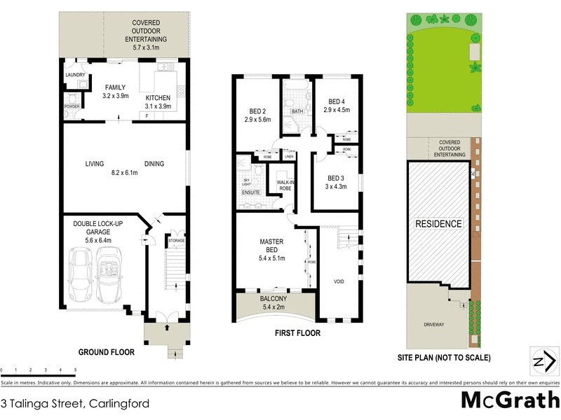 3 Talinga Street, Carlingford NSW 2118 Floorplan