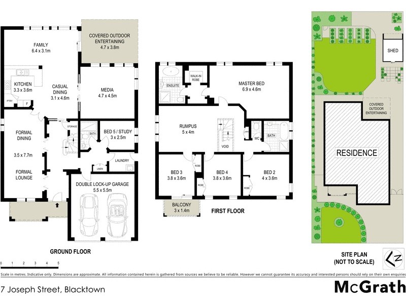 7 Joseph Street, Blacktown NSW 2148 Floorplan