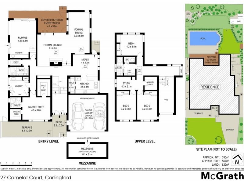 27 Camelot Court, Carlingford NSW 2118 Floorplan