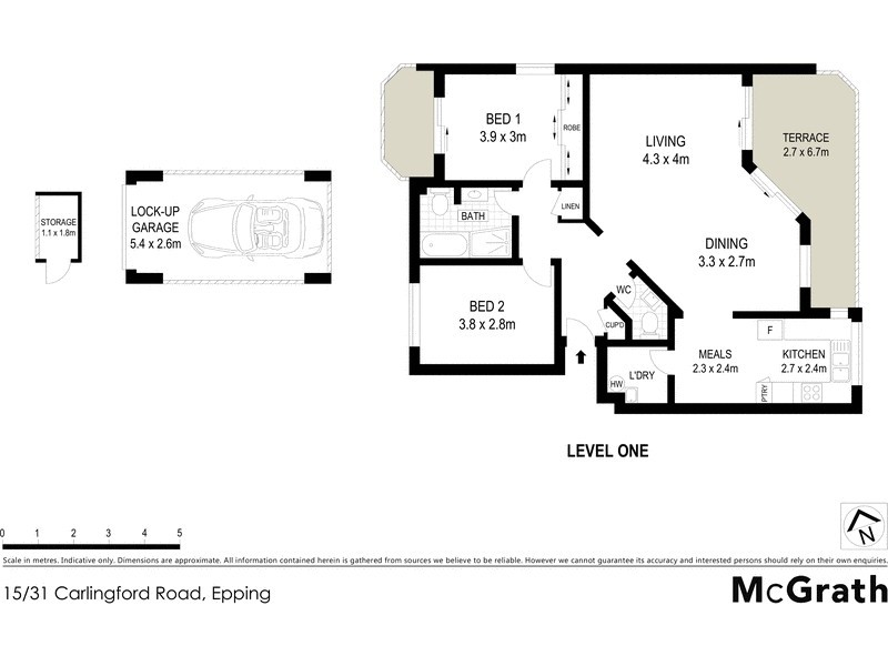 15/31 Carlingford Road, Epping NSW 2121 Floorplan