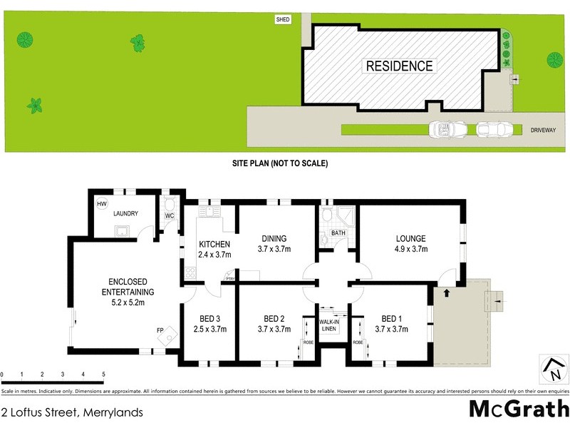 2 Loftus Street, Merrylands NSW 2160 Floorplan