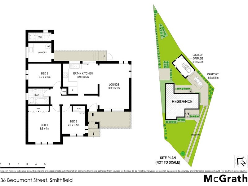 36 Beaumont Street, Smithfield NSW 2164 Floorplan