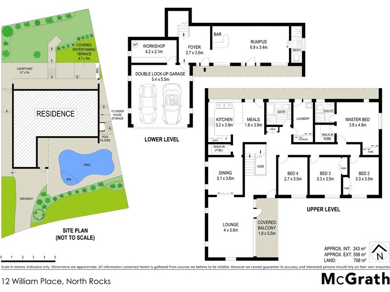 12 William Place, North Rocks NSW 2151 Floorplan