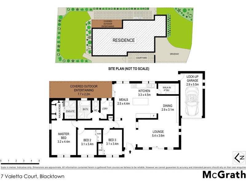 7 Valetta Court, Blacktown NSW 2148 Floorplan
