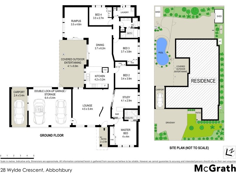 28 Wylde Crescent, Abbotsbury NSW 2176 Floorplan