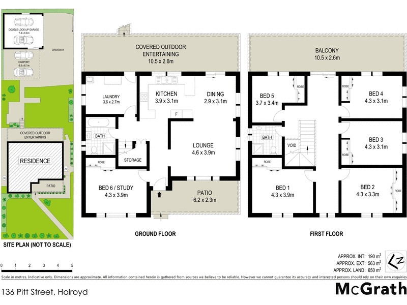 136 Pitt Street, Holroyd NSW 2142 Floorplan