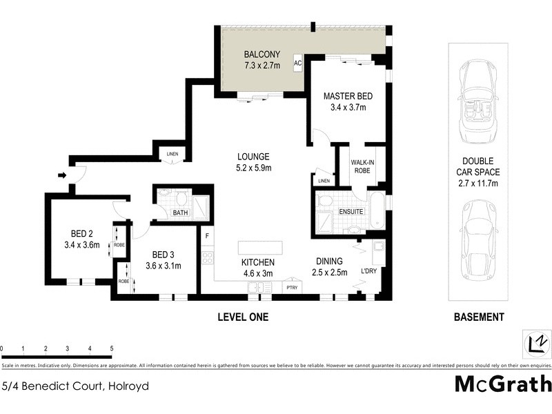 5/4 Benedict Court, Holroyd NSW 2142 Floorplan