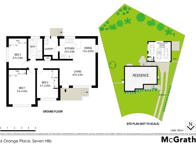6 Orange Place, Seven Hills NSW 2147 Floorplan
