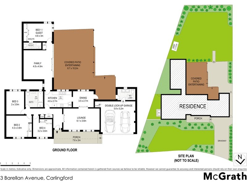 3 Barellan Avenue, Carlingford NSW 2118 Floorplan
