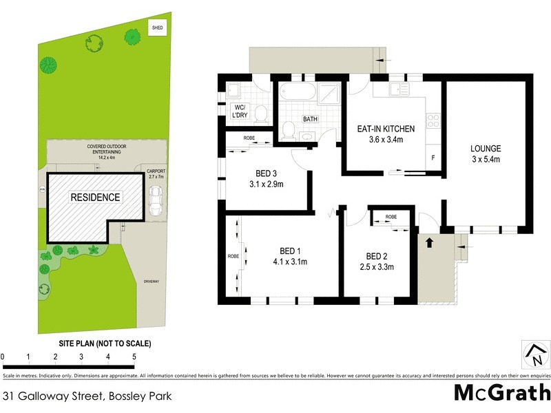 31 Galloway Street, Bossley Park NSW 2176 Floorplan