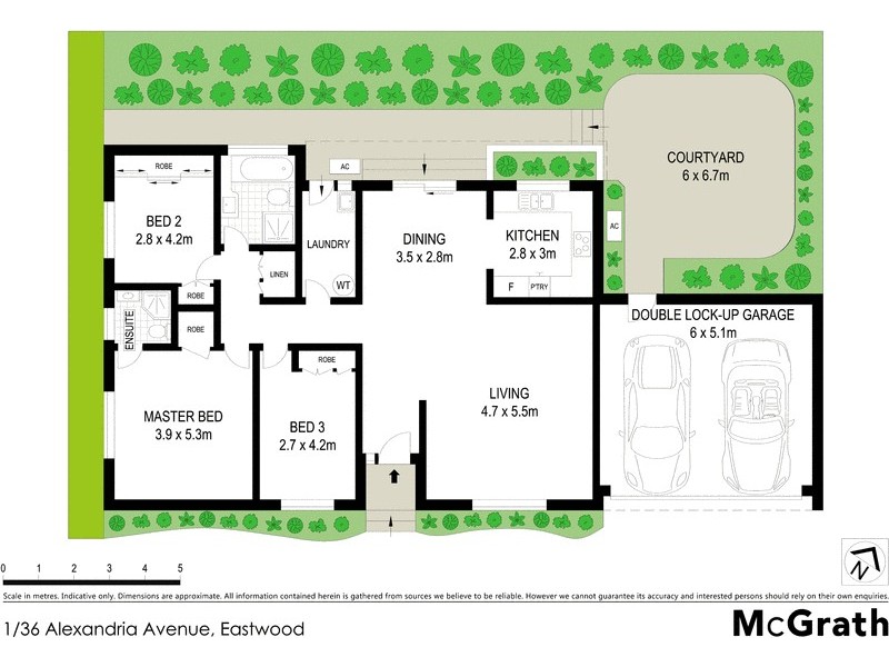 1/36 Alexandria Avenue, Eastwood NSW 2122 Floorplan