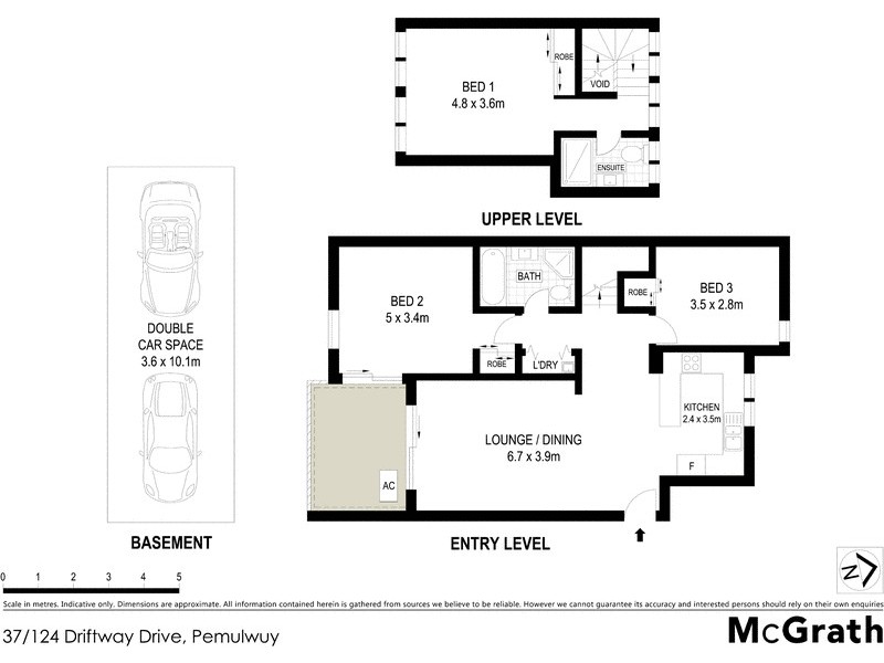 37/124 Driftway Drive, Pemulwuy NSW 2145 Floorplan