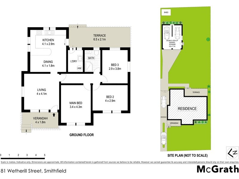 81 Wetherill Street, Smithfield NSW 2164 Floorplan