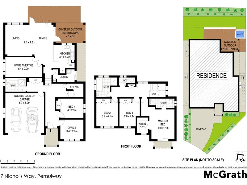 7 Nicholls Way, Pemulwuy NSW 2145 Floorplan