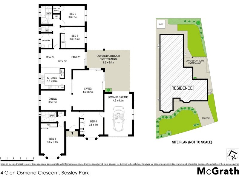 4 Glen Osmond Crescent, Bossley Park NSW 2176 Floorplan