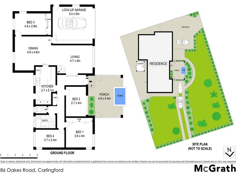 86 Oakes Road, Carlingford NSW 2118 Floorplan