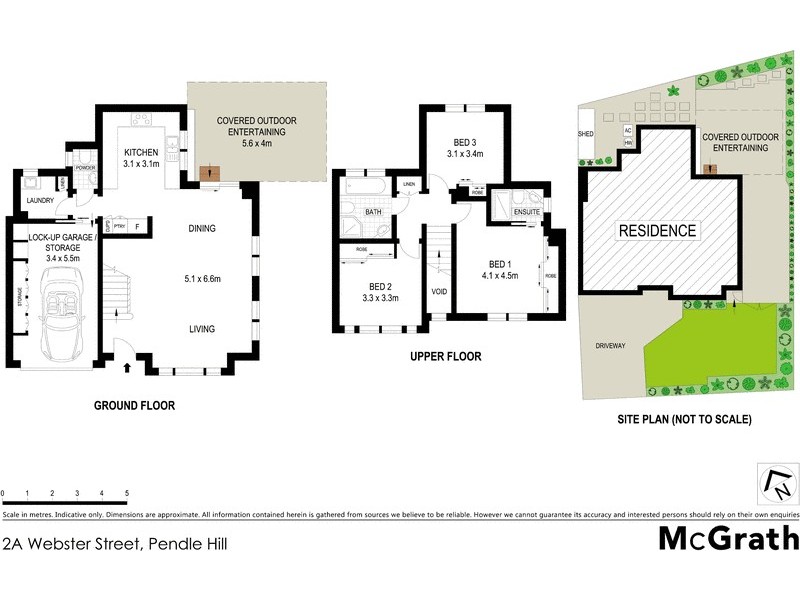 2A Webster Street, Pendle Hill NSW 2145 Floorplan