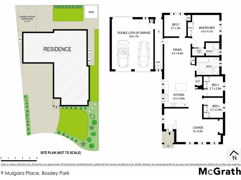 9 Mulgara Place, Bossley Park NSW 2176 Floorplan