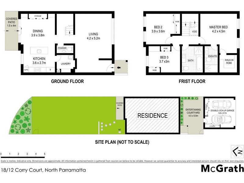 18/12 Corry Court, North Parramatta NSW 2151 Floorplan