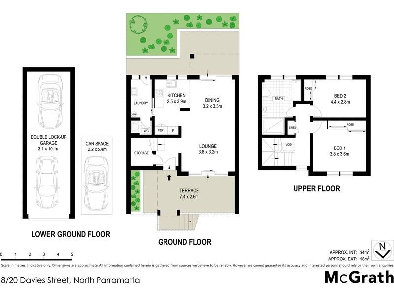 8/20 Davies Street, North Parramatta NSW 2151 Floorplan