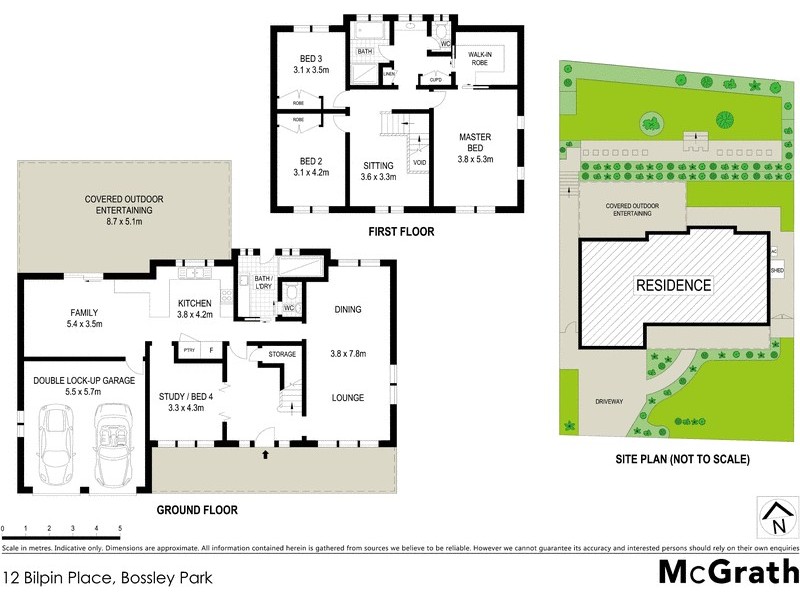 12 Bilpin Place, Bossley Park NSW 2176 Floorplan