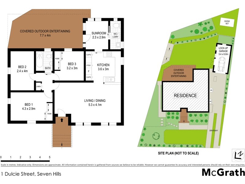 1 Dulcie Street, Seven Hills NSW 2147 Floorplan