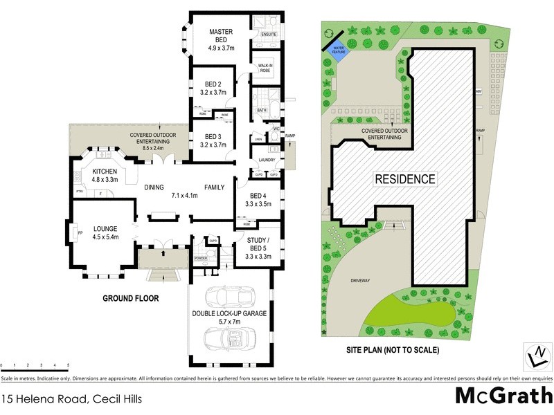 15 Helena Road, Cecil Hills NSW 2171 Floorplan