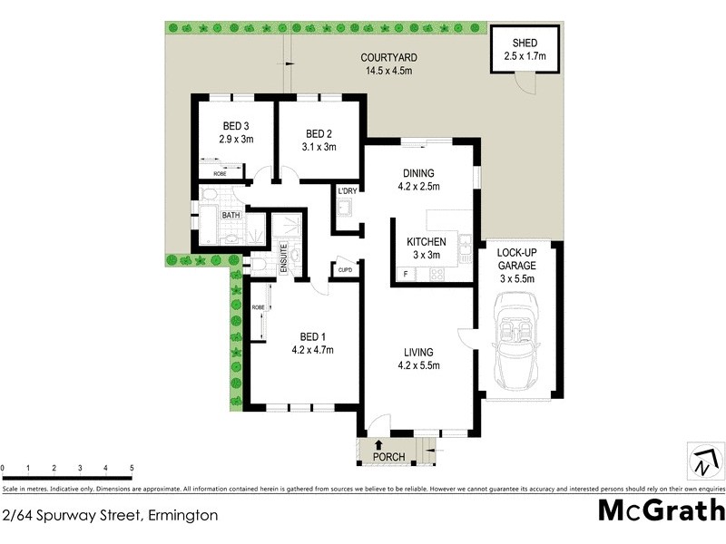 2/64 Spurway Street, Ermington NSW 2115 Floorplan