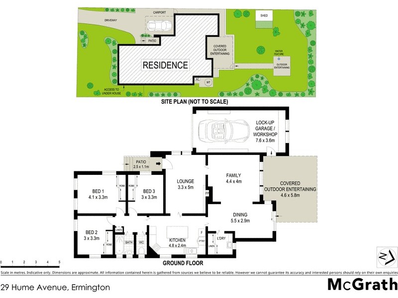 29 Hume Avenue, Ermington NSW 2115 Floorplan