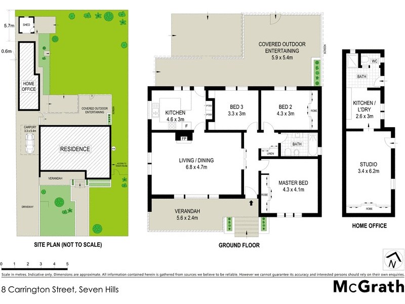 8 Carrington Street, Seven Hills NSW 2147 Floorplan