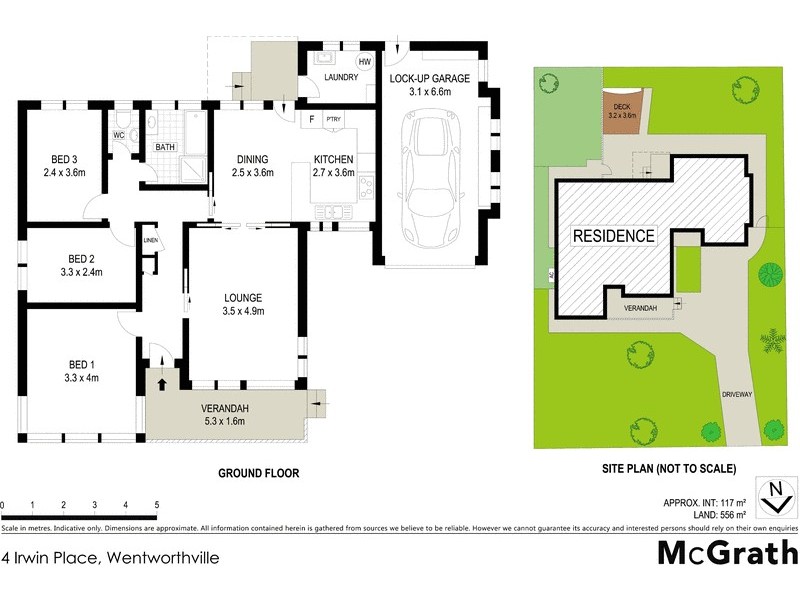 4 Irwin Place, Wentworthville NSW 2145 Floorplan