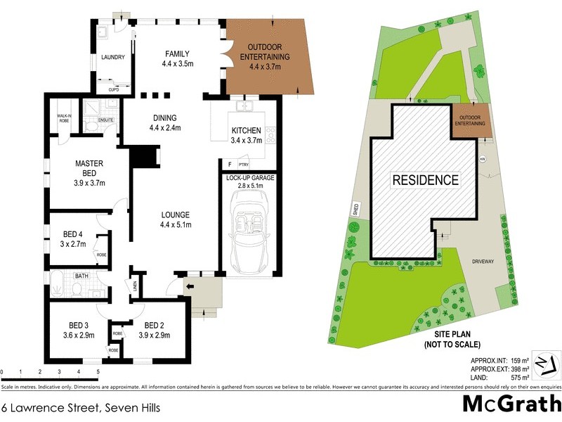6 Lawrence Street, Seven Hills NSW 2147 Floorplan
