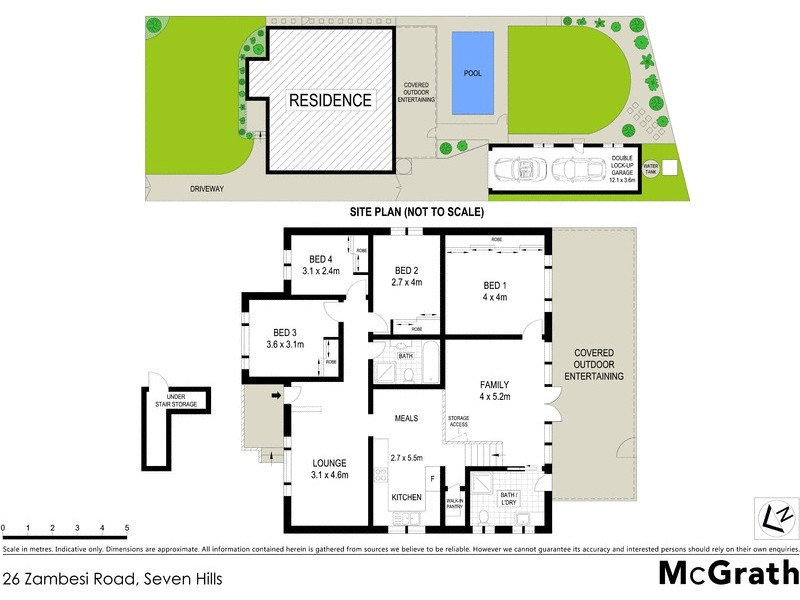 26 Zambesi Road, Seven Hills NSW 2147 Floorplan