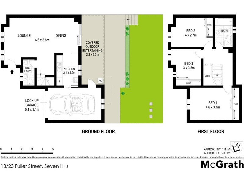 13/23 Fuller Street, Seven Hills NSW 2147 Floorplan