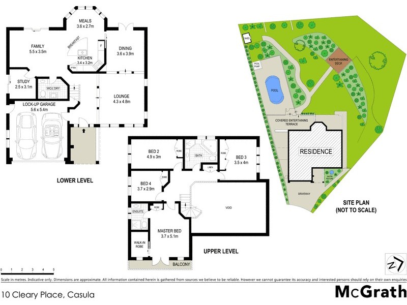 10 Cleary Place, Casula NSW 2170 Floorplan