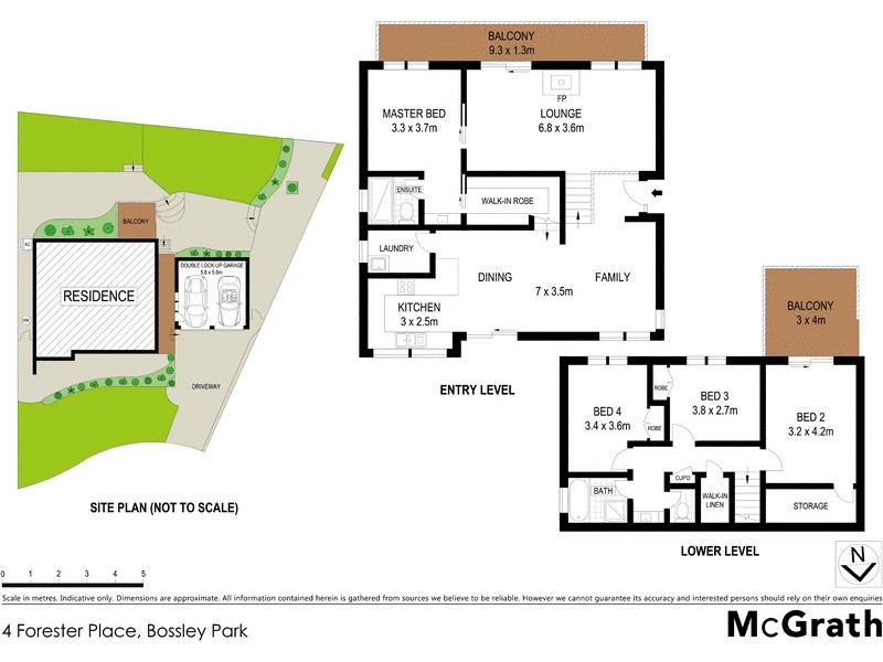 4 Forester Place, Bossley Park NSW 2176 Floorplan