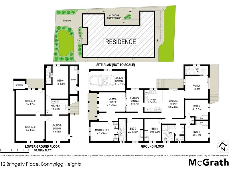 12 Bringelly Place, Bonnyrigg Heights NSW 2177 Floorplan