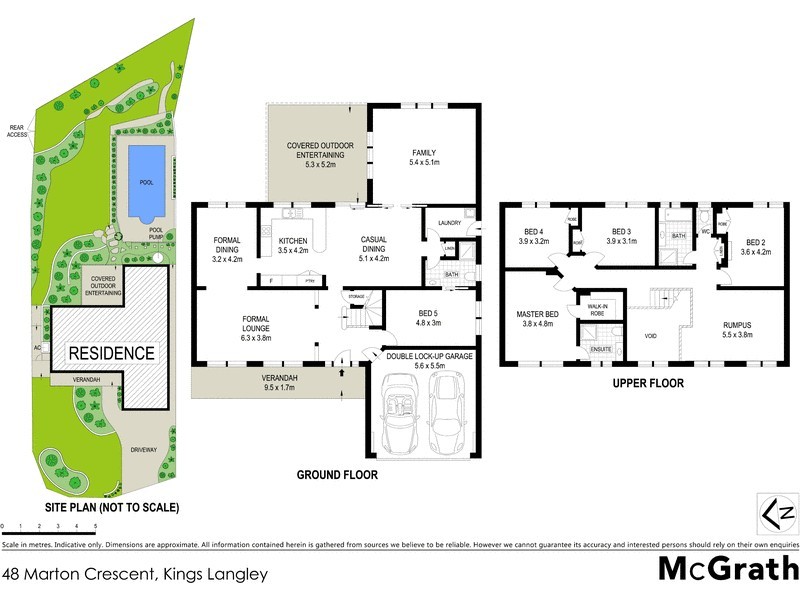 48 Marton Crescent, Kings Langley NSW 2147 Floorplan