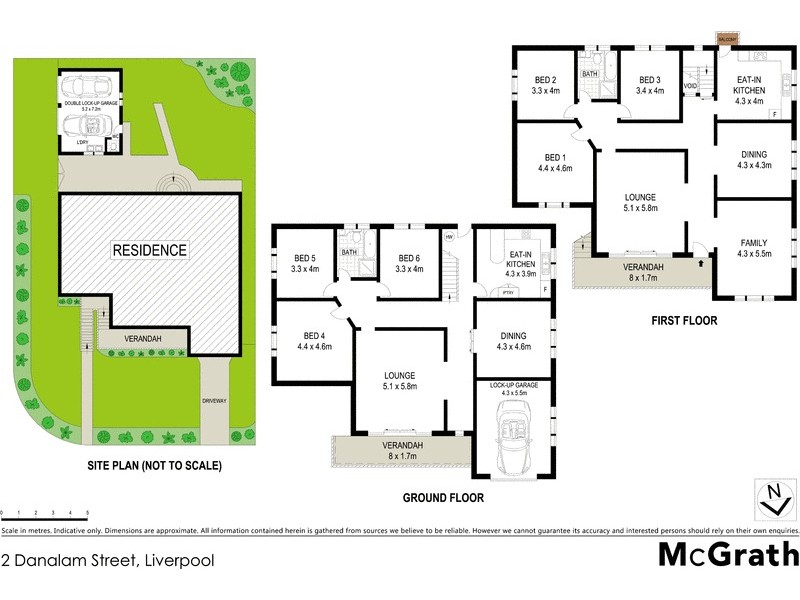2 Danalam Street, Liverpool NSW 2170 Floorplan