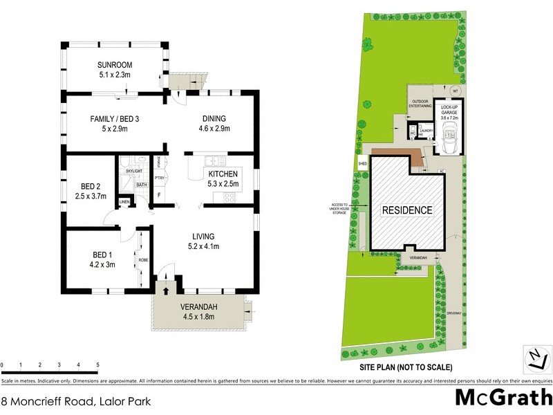 8 Moncrieff Road, Lalor Park NSW 2147 Floorplan
