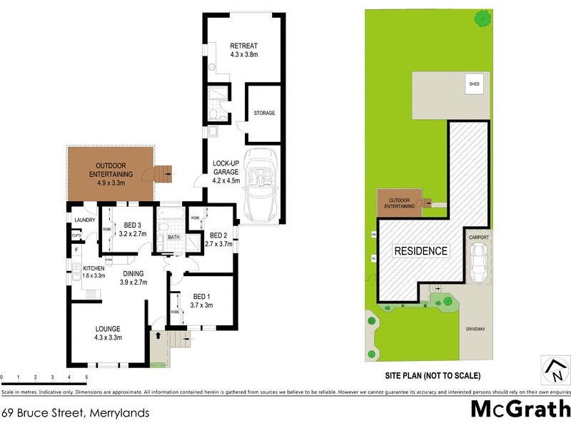 69 Bruce Street, Merrylands NSW 2160 Floorplan