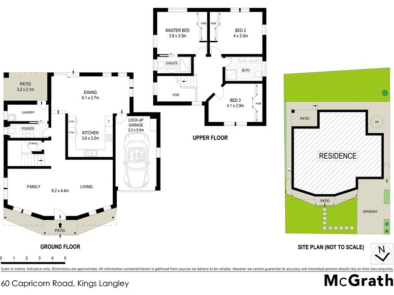 60 Capricorn Road, Kings Langley NSW 2147 Floorplan