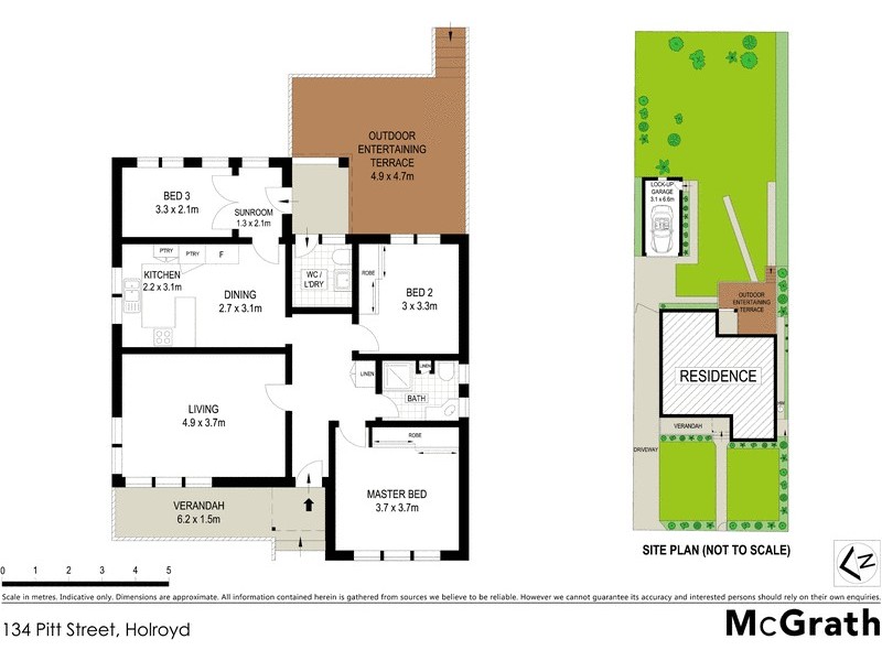 134 Pitt Street, Holroyd NSW 2142 Floorplan