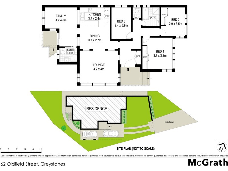 62 Oldfield Street, Greystanes NSW 2145 Floorplan