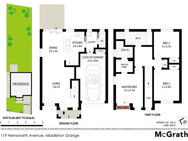 119 Hemsworth Avenue, Middleton Grange NSW 2171 Floorplan