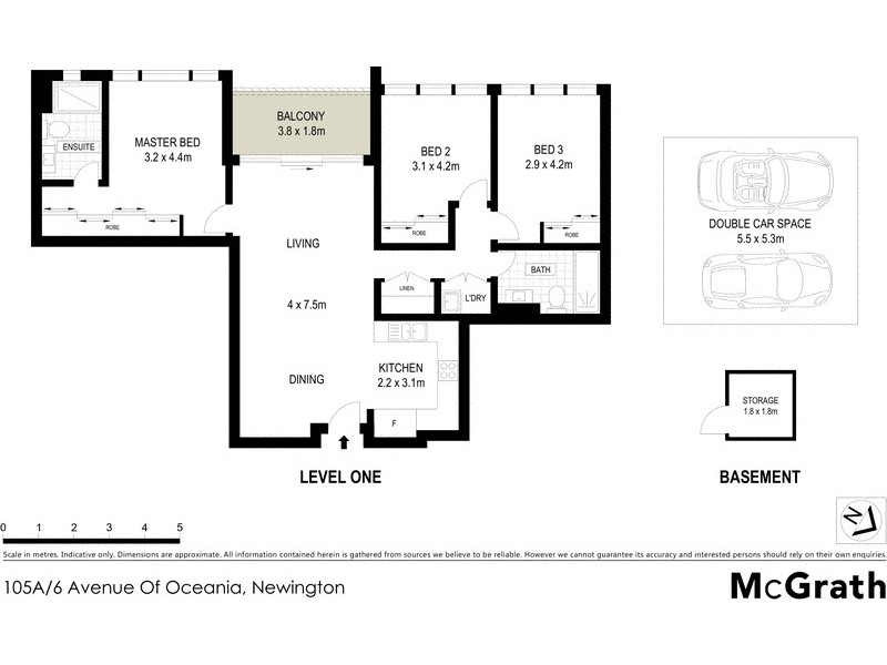 A105/6 Avenue Of Oceania, Newington NSW 2127 Floorplan