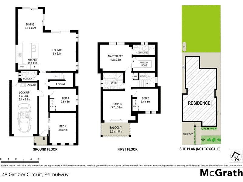 48 Grazier Circuit, Pemulwuy NSW 2145 Floorplan