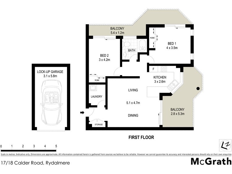 17/18 Calder Road, Rydalmere NSW 2116 Floorplan