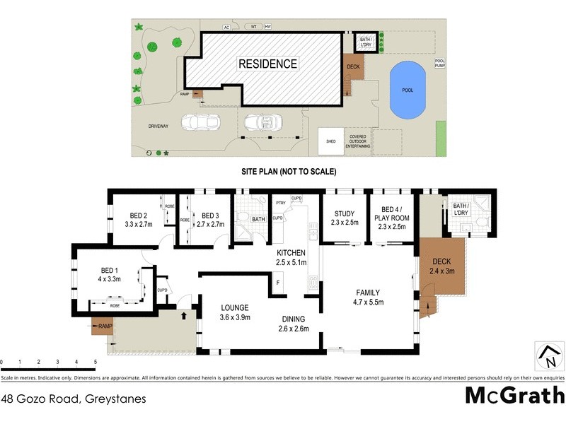 48 Gozo Road, Greystanes NSW 2145 Floorplan